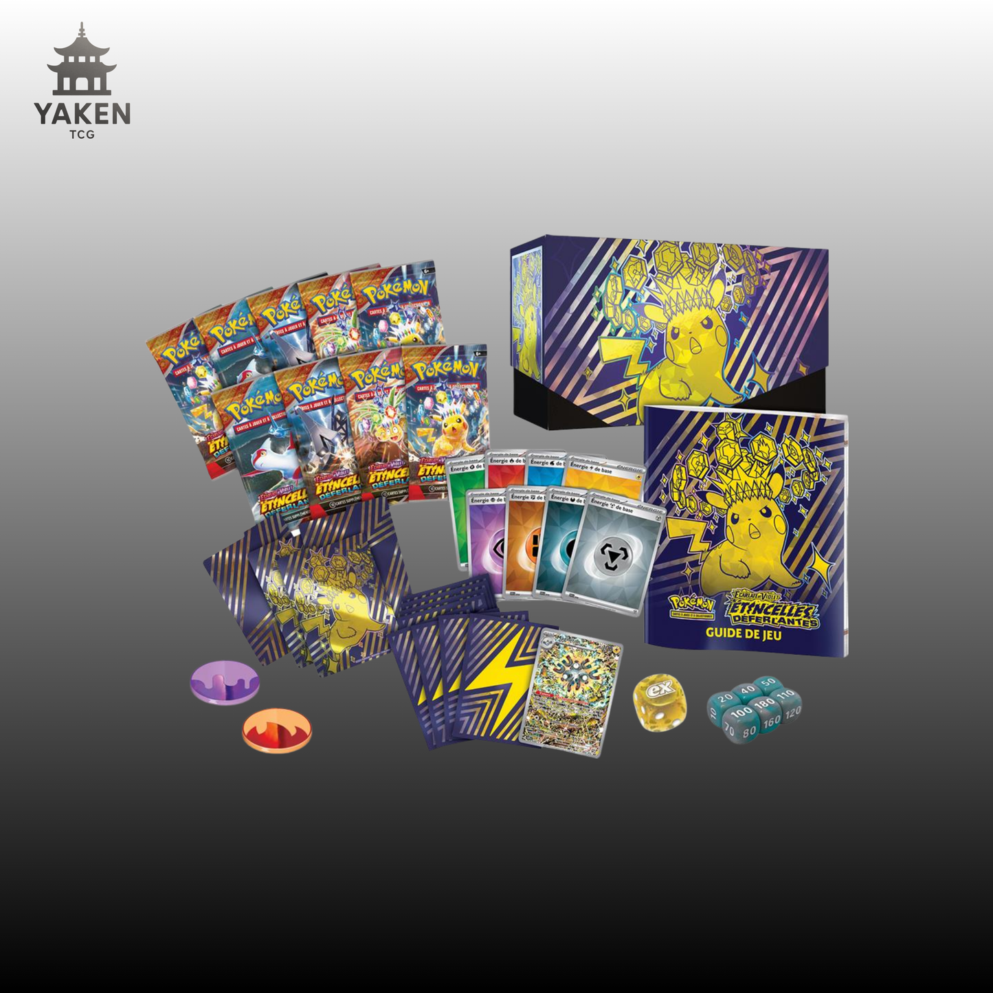 ETB POKÉMON - EV08 - ÉTINCELLES DÉFERLANTES - SCELLÉ