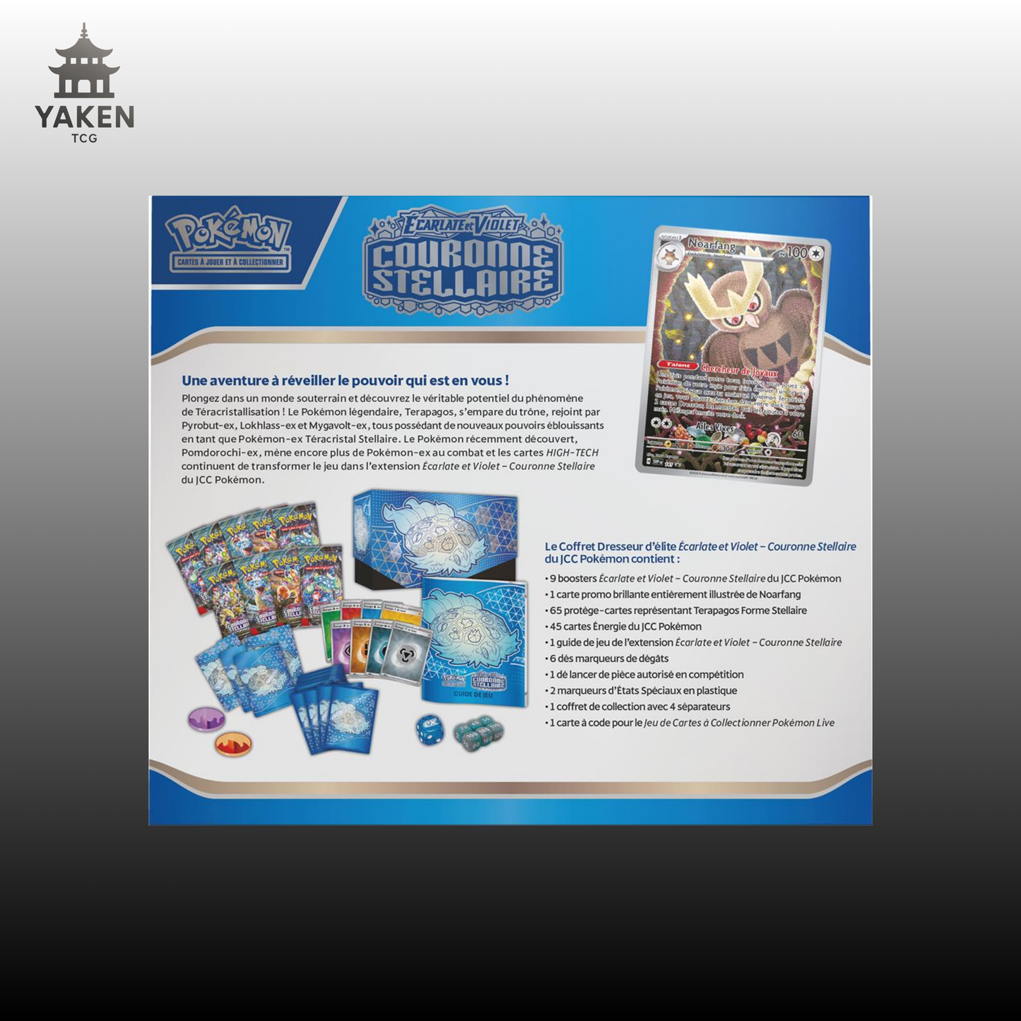 ETB POKÉMON - EV07 - COURONNE STELLAIRE - SCELLÉ