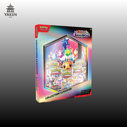 POKÉMON COFFRET CLASSEUR - EV08.5 - ÉVOLUTIONS PRISMATIQUES - SCELLÉ