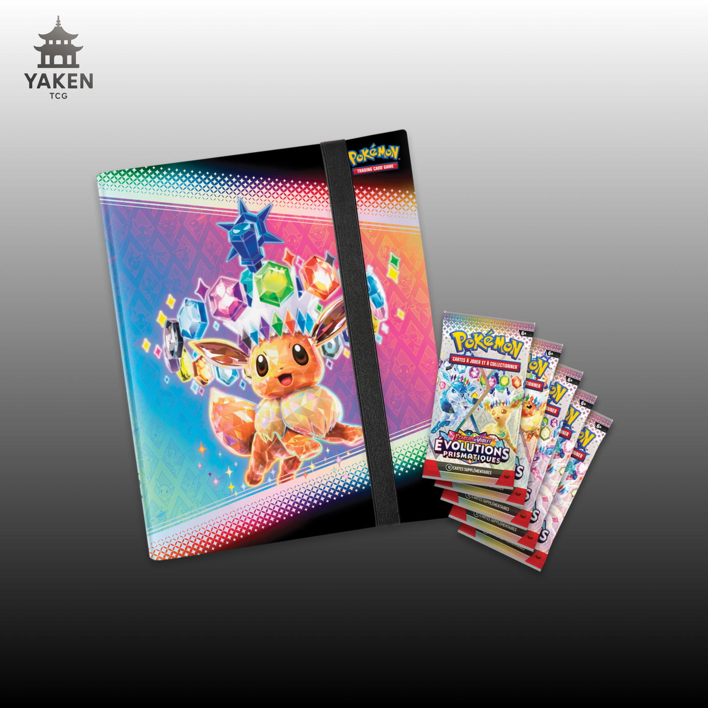 POKÉMON COFFRET CLASSEUR - EV08.5 - ÉVOLUTIONS PRISMATIQUES - SCELLÉ